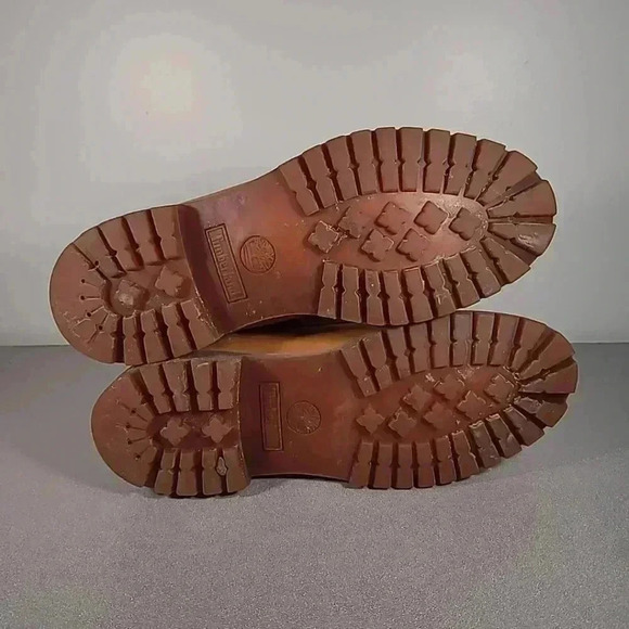 Timberland EarthKeeps Men's/Women Leather Boots Tan Model 6420R 3740 Size US 10M - Picture 7 of 11